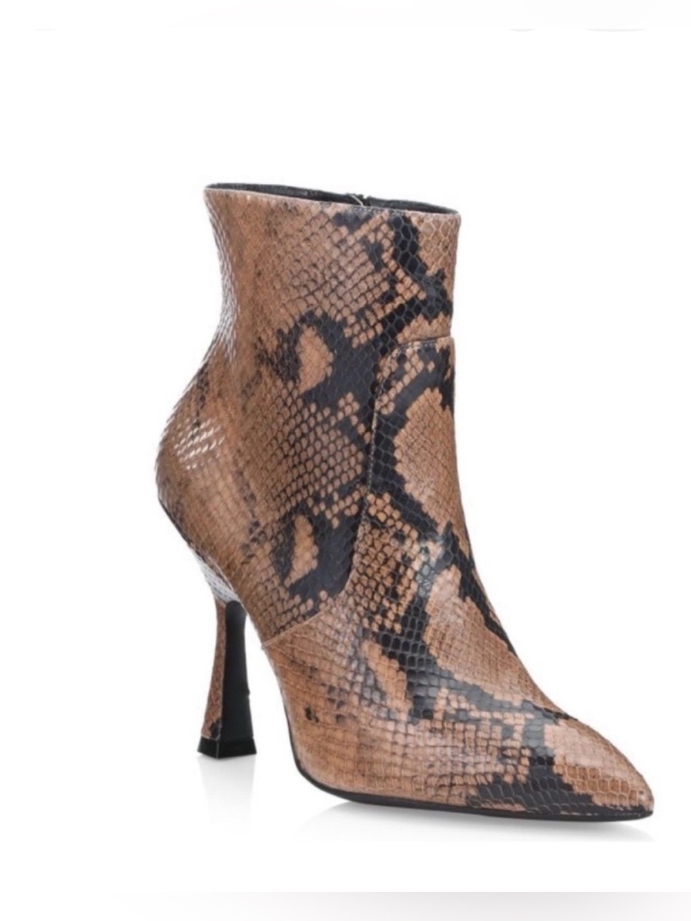 Copy STUART WEITZMAN Snake Print Booties 5.5